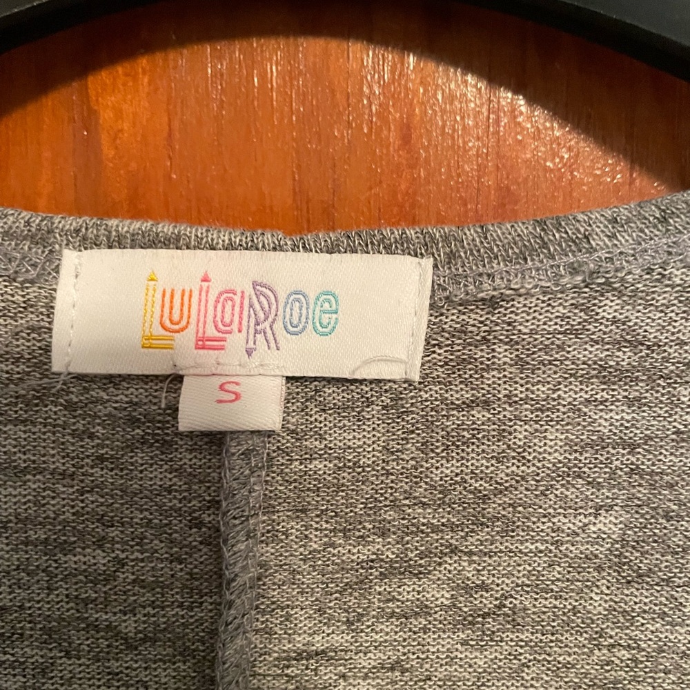 LuLaRoe Sara Duster Grey